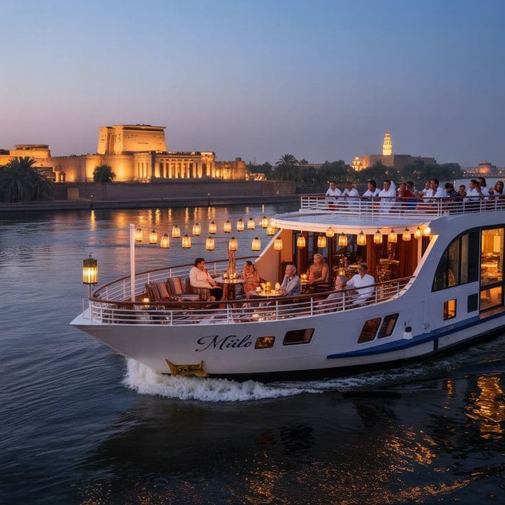 Cairo Nile Dinner Cruise & Show (2 Hours)